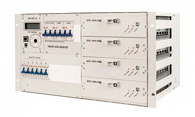 ИБЭП-220(380)/48В-80А-4/4 (1000)-6U-LAN